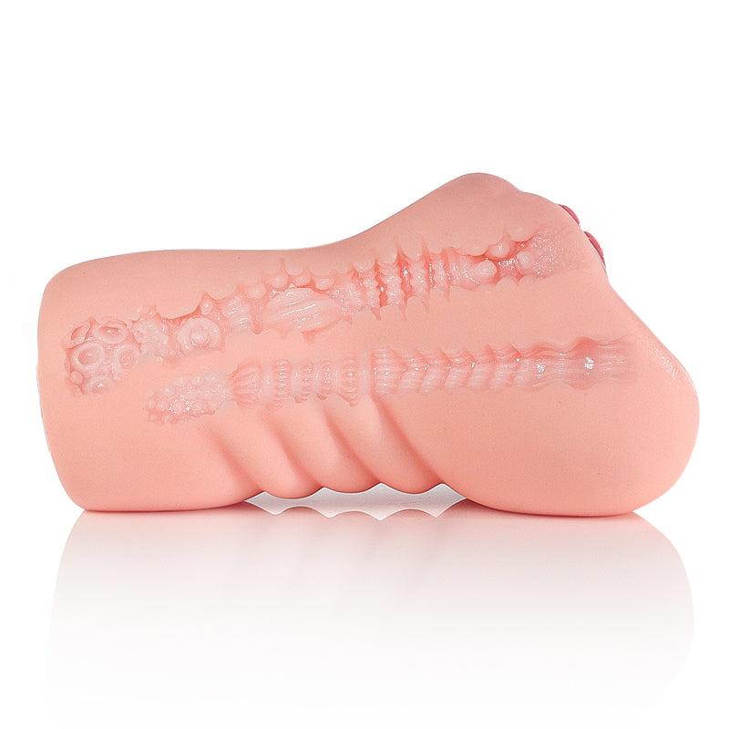 JODEPA + 2 in 1 Male Masturbator Adult Sex Toy with 3D Tight Vagina & Anus for Men Masturbation, Soft Like Real Skin. Simulating Realistic Vagina Design Best Wrapped Feeling.