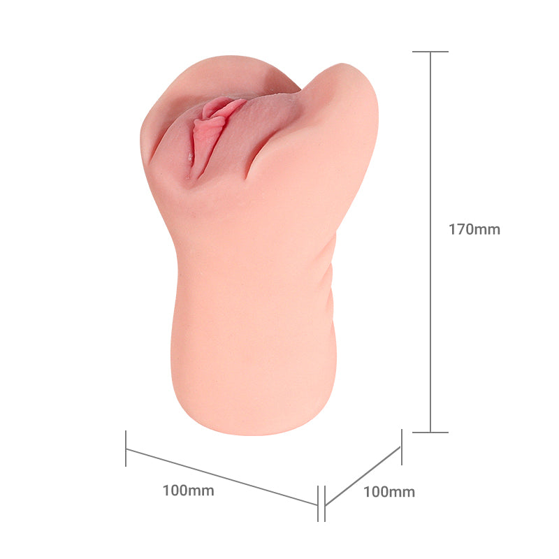 JODEPA + 2 in 1 Male Masturbator Adult Sex Toy with 3D Tight Vagina & Anus for Men Masturbation, Soft Like Real Skin. Simulating Realistic Vagina Design Best Wrapped Feeling.